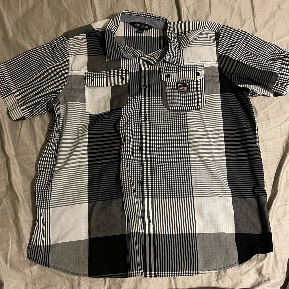 Rocawear Classics men’s xxl button down shirt sleeve